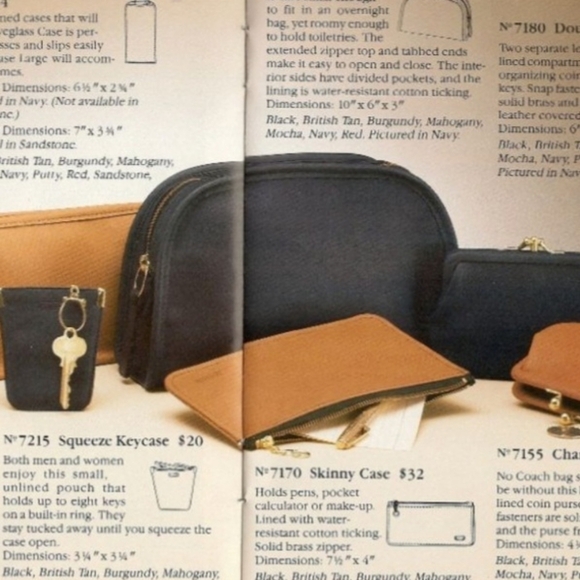 SOLD!!! Vintage Coach Skinny Case #7170 - Picture 7 of 7